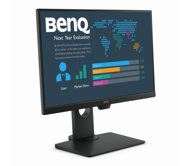BENQ 23.8'' BL2480T 9H.LHFLA.TBE Czarny - 450738 - zdjęcie 2
